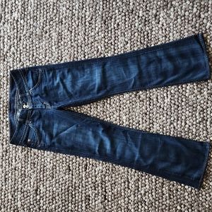 Hudson Flared Low Rise Jeans
